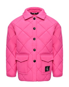 Стеганая куртка, розовая Calvin Klein