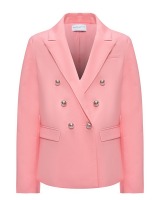 Двубортный пиджак, розовый Ermanno Scervino