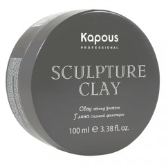 Kapous Professional Глина для укладки волос нормальной фиксации Sculpture Clay, 100 мл (Kapous Professional)