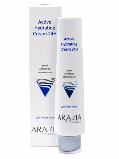 Aravia Professional Крем для лица активное увлажнение Active Hydrating Cream 24H, 100 мл (Aravia Professional, Уход за лицом)