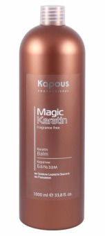 Kapous Professional Кератин бальзам для волос, 1000 мл (Kapous Professional, Fragrance free)