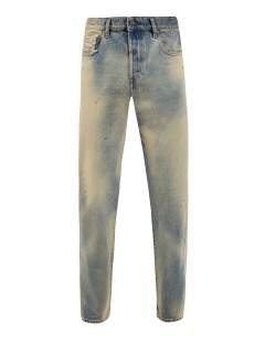 Прямые джинсы D-Viker из денима с винтажным эффектом