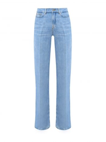 Расклешенные джинсы Lotta в стиле 70-х из выбеленного денима