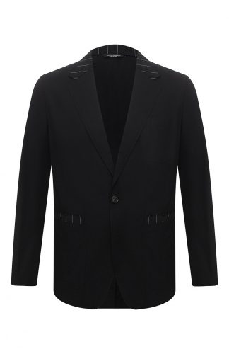 Пиджак из хлопка и шерсти Dolce & Gabbana