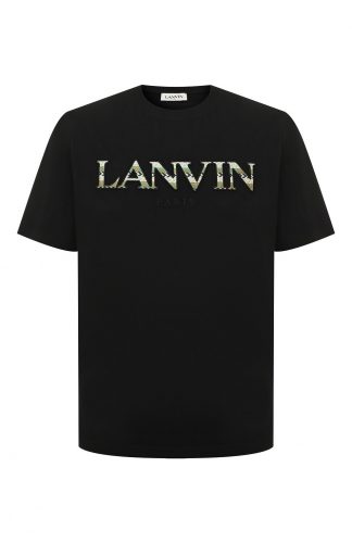 Хлопковая футболка Lanvin