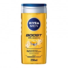 NIVEA Гель для душа Boost 3в1